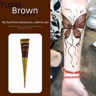 YUPEIMY Henna Paste Cone, Temporary Easy-To-Use Henna Tattoo Cream, Henna Tattoo Cream Semi-permanen