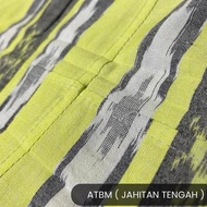 SARUNG GOYOR ATBM JAHITAN TENGAH MOTIF SUTRA MERK ZABDAN SUPER