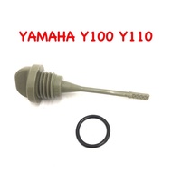 Yamaha Y100 Sport 2JG / Y110 YSS 3YR / SS Two OIL GAUGE With O-RING , Tudung Minyak SPARE PART SS110