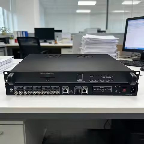 5 8 channel digital gateway stream receiver Modulator Tuner Modulator tuner to IP DVB-S2 DVB-T T2 DV