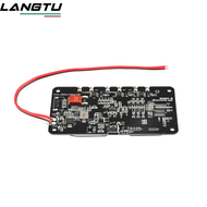 LENGTHEN Car 3-coil 18W High-power Wireless Charger Module Type-C Interface DC12V 24V Type-C QI Wireless Fast Charger Charging Transmitter Module Circuit Board Coil Receiver