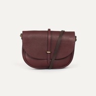 Bleu de Chauffe - Java 皮革小側包_酒紅