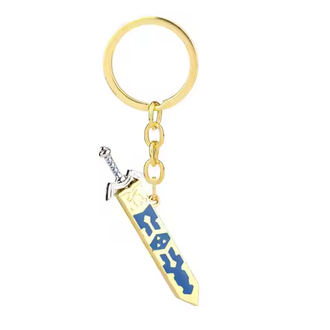 Zeldas Tears of The Kingdom Link Hero Master Sword Keychains The Legend of Zeldas Series Metal Cospl