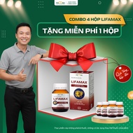 [TẶNG MIỄN PHÍ 1 HỘP] Combo 4 Hộp Giải Độc Gan Lifamax – TPBVSK Hỗ Trợ Mát Gan Bảo Vệ Gan (Hộp 30 Vi