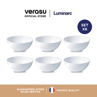LUMINARC ถ้วยซุป 21 ซม Diwali สีขาว รุ่น ARC-N3602-6 แพ็ค 6 ใบ
