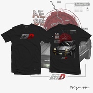 PEACE.CLOTHING - Unisex - Anime Print - Initial D - AE86