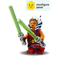 sw1396 Lego Star Wars The Clone Wars 75401 - Ahsoka Tano (Padawan) Minifigure with Lightsaber - New