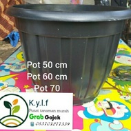 Pot Plastik Besar / Pot Hitam Plastik Besar / Pot Tanaman / Pot Bunga
