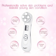✴✠CkeyiN RF EMS Facial Massager Face Skin Tightening Beauty Device for Wrinkle Removal Skin Tighteni
