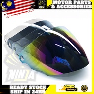 MOTORCYCLE HELMET VISOR & SHIELDS LTD CRYSTAL HELMET INDEX AVENT SWAN/XDOT X-DOT G518 CLEAR/SMOKE TI