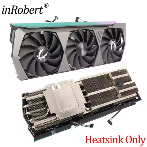 Original RTX3080 GPU Heatsink For ZOTAC RTX 3080 3080Ti 3090 AMP Holo Graphic Video Card Heatsink wi