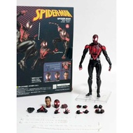 CT Miles Mafex 092 Comic Version Black Spider-Man Morales Action Figure Model