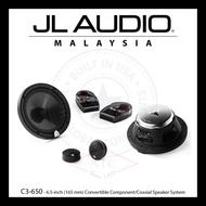 JL Audio C3 Series 6.5-inch (165 mm) Convertible Component/Coaxial Speaker System - C3-650