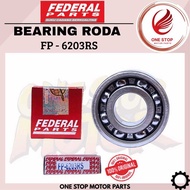 Bearing 6203RS Federal Laher FP-6703RS ORIGINAL FEDERAL PARTS
