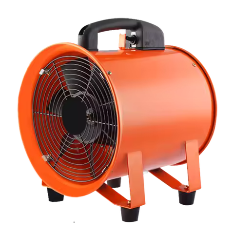 Portable Axial Fan Mobile High Speed Fan Industrial Exhaust Fan