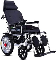 Luxurious and lightweight With Headrest Lightweight Folding Seat Upgrade Lithium Battery Wheelchair For The Elderly Wheelchair For The Disabled