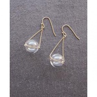 Hario Earrings Collection: Bubble HAA~B-002 Carat Square HAA-CSQ-002P and Sea Powder HAA-PW-P – Dire