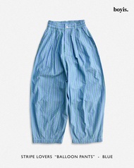 Boyis - กางเกง Balloon Pants - Stripe Lovers