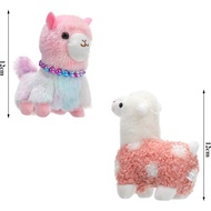 6 Pieces Mini Llama Plush Stuffed Animal Toys Alpaca Animal Stuffed Toys 5 Inches Plush Dolls Cute L