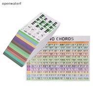 [ope] 120 Piano Chord Chart Colorful Electric Piano Reference Chord Flash Cards, Piano Music Beginne