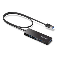 Buffalo USB Hub USB 3.0 Slim Design 4 Ports 60cm Bus Powered Lightweight  
Compatible with Windows, 