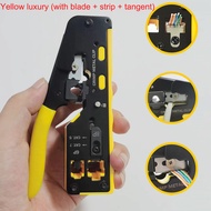 Multifunctional RJ45 Crimping Tool Set Network LAN Cable Stripper Crimper Pliers Tools For Cat8 Cat7