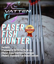 mata paser logam 4mm panjang 10cm isi 5pcs