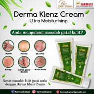 DE VENUS DERMA KLENZ CREAM 50G - aloe vera daun gelanggang - ruam panau kurap ekzema gatal kudis bu