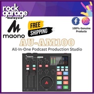 Maono MAONOCASTER AU-AM100 All-In-One Podcast Production Studio ( AU AM100 / AUAM100 )