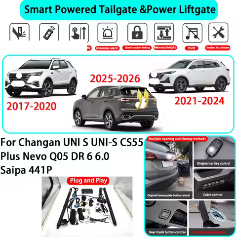 for Changan UNI S UNI-S CS55 Plus Nevo Q05 DR 6 6.0 Saipa 441P Smart Automatic Powered Tailgate Elec