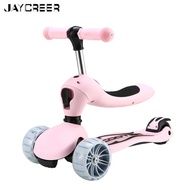dnqry7 JayCreer Child Kids Baby Kick Scooter &amp; Balance Bike For Ages 24-72 Months Kids Scooters
