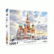 【恆泰】密匙AKEY拼圖成年人莫斯科 大教堂1000片新款現貨益智高難度