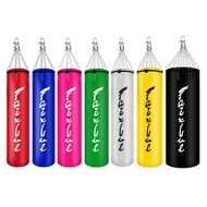 120cm/150cm/180cm MMA Boxing Sandbag Punching Bag Fitness High Quality 7-Color PU Leather Sports Str