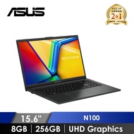 華碩 ASUS Vivobook Go 筆記型電腦 15.6" (N100/8GB/256GB/UHD Graphics/W11) 黑 E1504GA-0081KN100