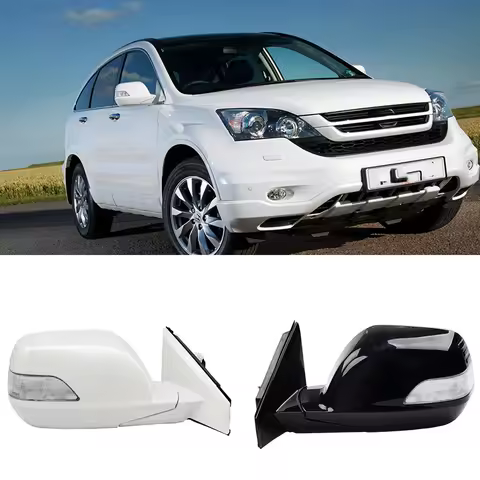 5/7/9PIN Car Accessories Auto Outside Door Rearview Mirror Assemblys For HONDA CRV CR-V 2007 2008 20