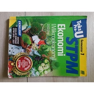 (USED) TEKS PRA-U STPM EKONOMI SEM1