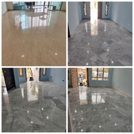 Polishing Marble Terrazzo Tiles Parquet.