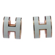 HERMES 金屬Mini Pop H耳環