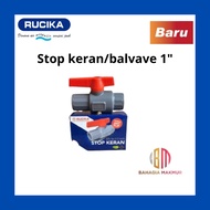 Rucika Stop faucet / Stop faucet Ballvalve 1" Rucika