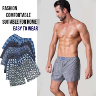 3&6PCS Men's 100% Cotton Boxer Shorts High Quality Underpants For Men M-2XL