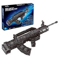 01.10 Compatible Lego 98K Strike Gun Building Block DIY Assembling Toy Type 95 Boy Toy Gun Model Edu