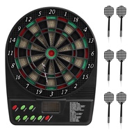 [LB9P]Electronic Dartboard -Game Set Automatic Scoring -Plate Board Sound Prompt Office Family Toys