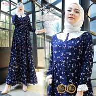 GAMIS NAZIRA MAXY DRESS LD 105 PJ 140 BY ORIGINAL ALILA HIJAB CLOTH
