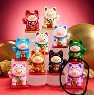 Lulu豬招財貓，招財豬公仔