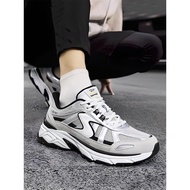 [Chengyi Same Style] Sketch Silver Wing Shoes|Autumn Men's Shoes Daddy Shoes Slip-On Casual Sports S