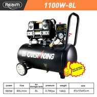 REAIM Oil Free Air Compressor portable air pump household Oil Free Air Compressor Kepala Kompresor /