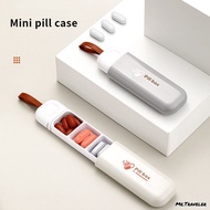 Pill box small portable sub-packing box small mini medicine box day pill box