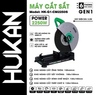 Máy Cắt Sắt Bàn Hukan CM 2250 S Công Suất 2250W Sử Dụng Đá 355mm Chính Hãng Hukan