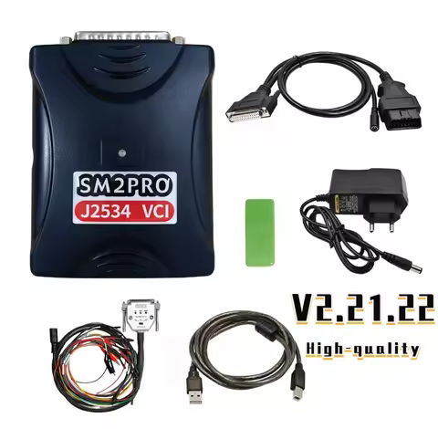 SM2PRO J2534 VCI ECU programmer flash 67 in 1 PCM flash supports OBD/bench car computer board read a