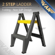 Folding Ladder for Car Washing, Workshop Detailing Ladder, 2 Step Ladder